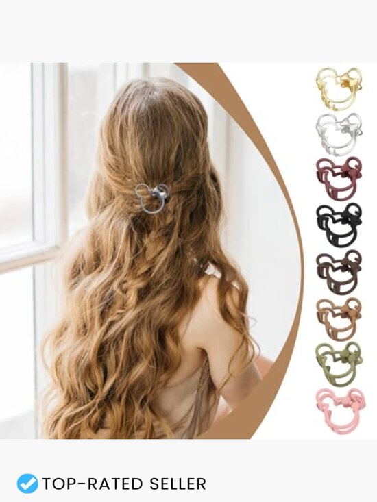 16 Pcs Hair Claw Clips Non-Slip Thick Hair Vintage Resin Hair Accessories Set